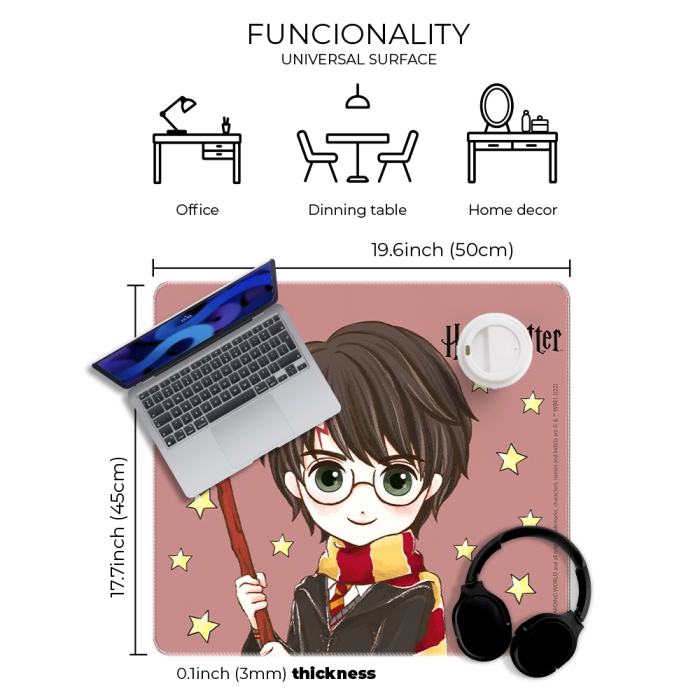 Harry Potter desk mat - 50x45 cm