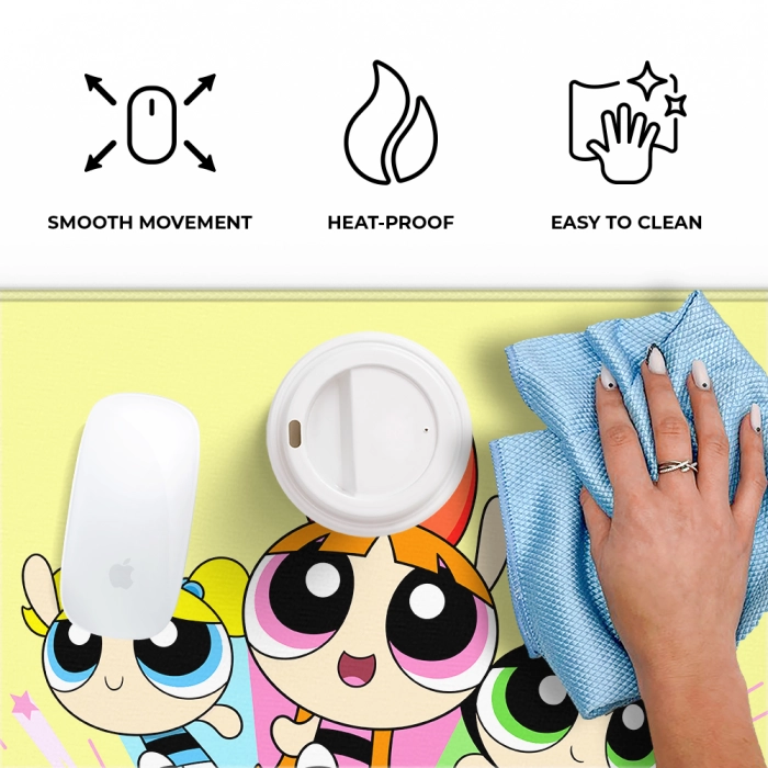 Die Powerpuff Girls Schreibtischunterlage - 50x45 cm