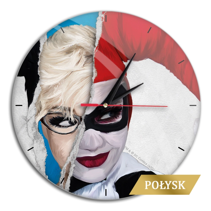 Nástenné hodiny Harley Quinn 30,5 cm - Licenčný produkt