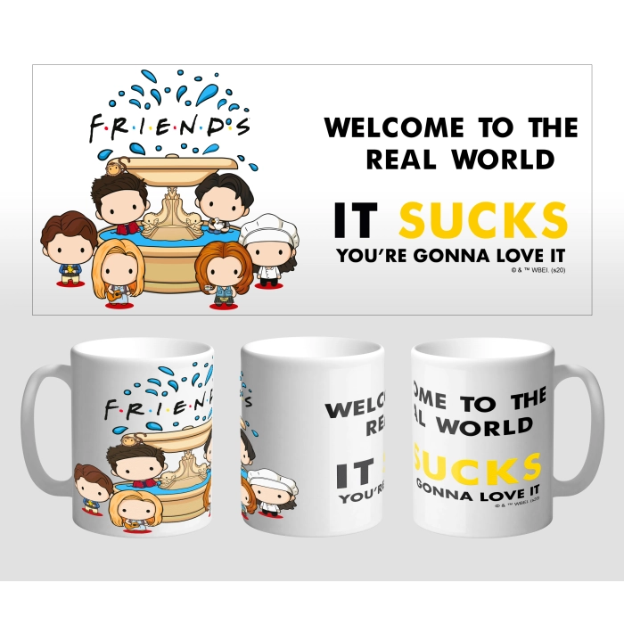 Friends ceramic mug - licensed product