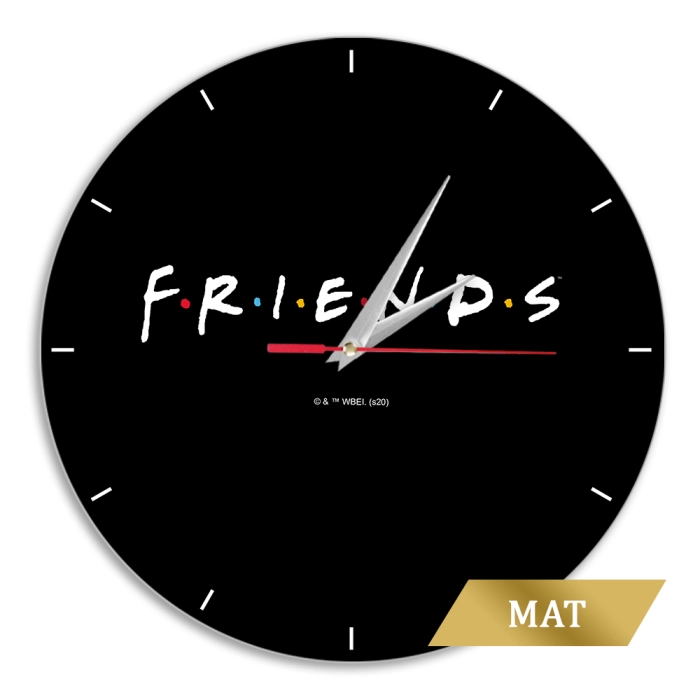 Wanduhr 29 cm - Lizenzprodukt - Freunde