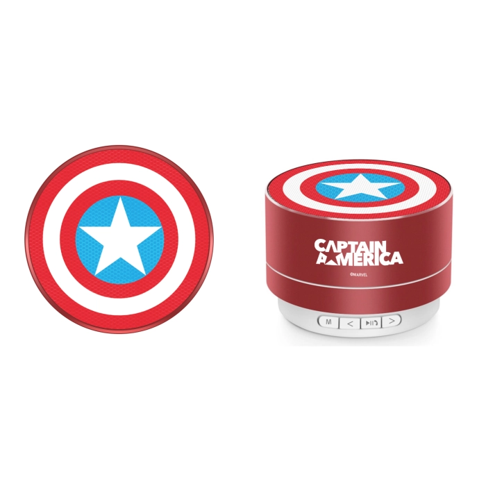 3 W Marvel hordozható vezeték nélküli hangszóró – licencelt termék