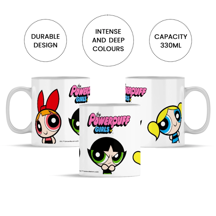 Powerpuff Girls ceramic mug - licensed product