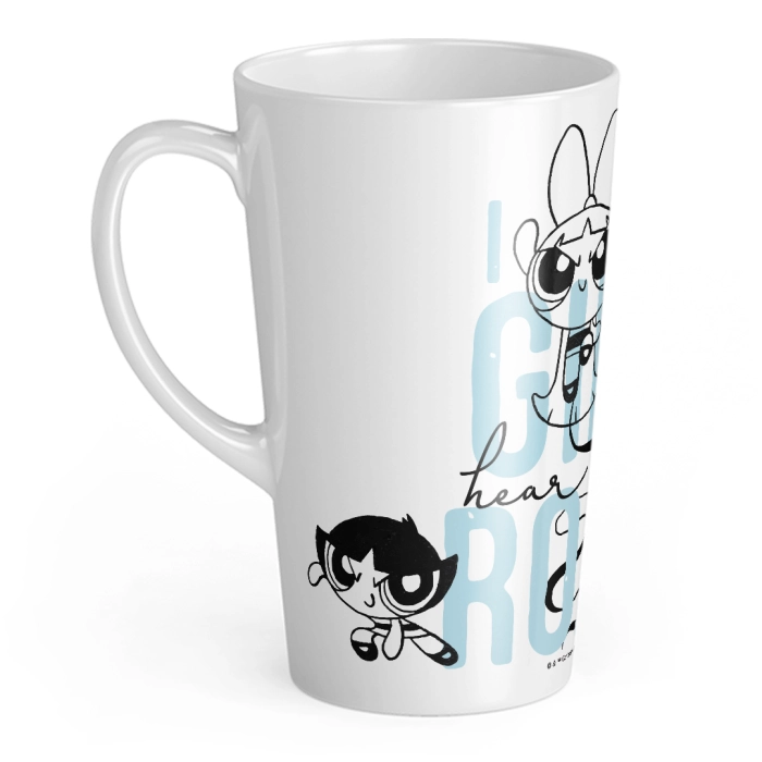 Powerpuff Girls ceramic latte mug - licensed product