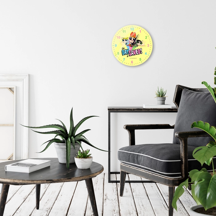 Wall clock 30.5 cm Powerpuff Girls - Licensed product