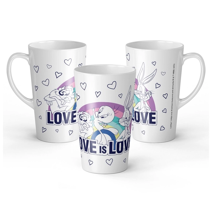 Ceramic XL Latte mug Looney Tunes - Love is Love