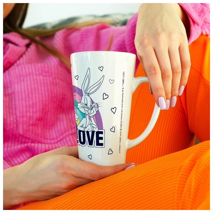 Ceramic XL Latte mug Looney Tunes - Love is Love