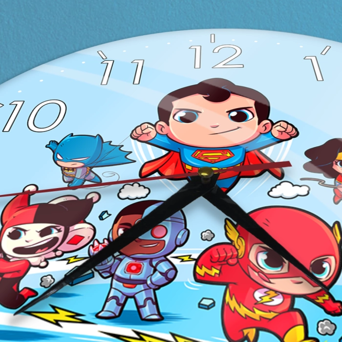 Wall clock 30.5 cm - DC Superheroes - Licensed product