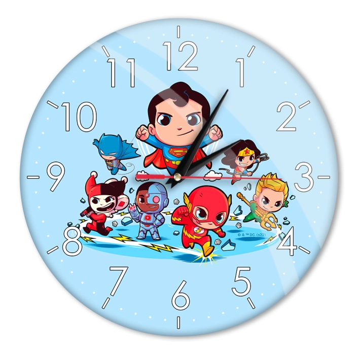 Wall clock 30.5 cm - DC Superheroes - Licensed product
