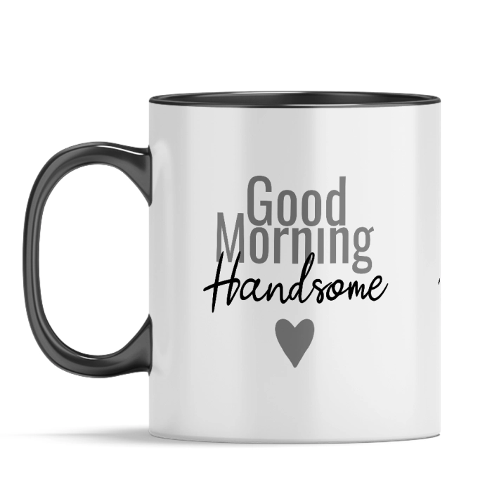 Good Morning Handsome ceramic mug - Babaco licensed product