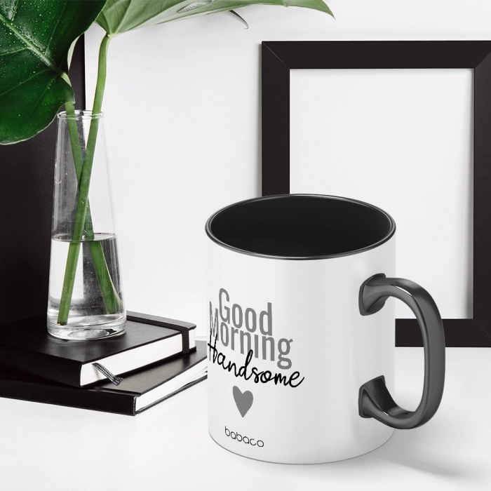Good Morning Handsome ceramic mug - Babaco licensed product