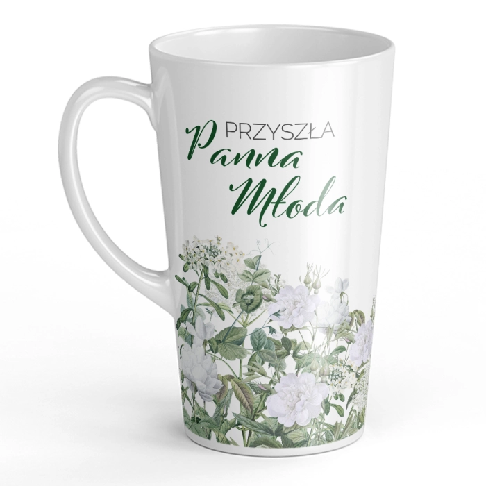 Ceramic XL Latte mug for a bachelorette party - Team Bride