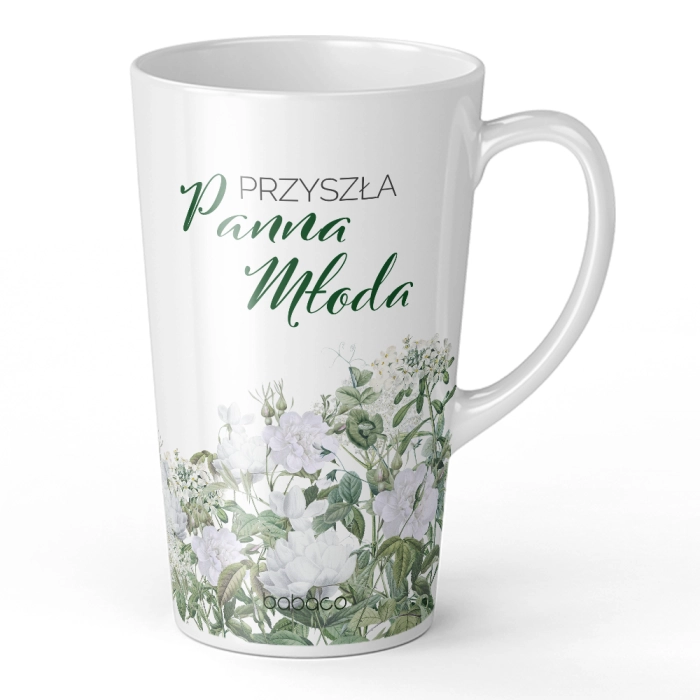 Ceramic XL Latte mug for a bachelorette party - Team Bride