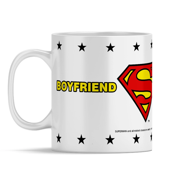 Boyfriend Superman ceramic mug - licensed product