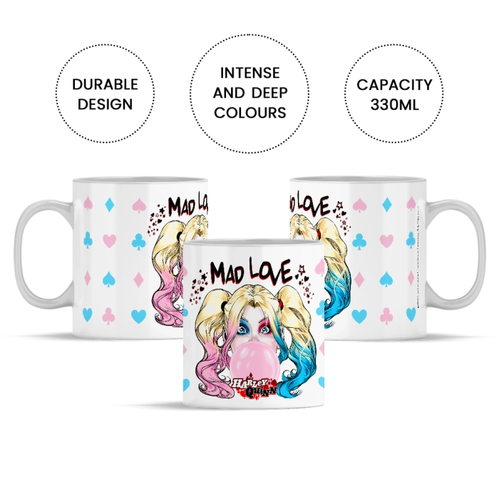 Keramický hrnček Harley Quinn - licencovaný produkt