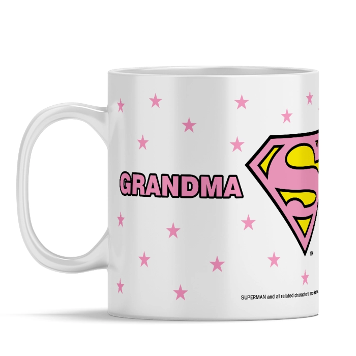 Grandma Superman ceramic mug - licensed product