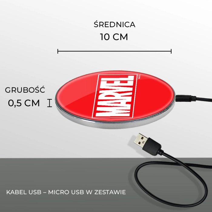 Marvel induktív töltő - licencelt termék