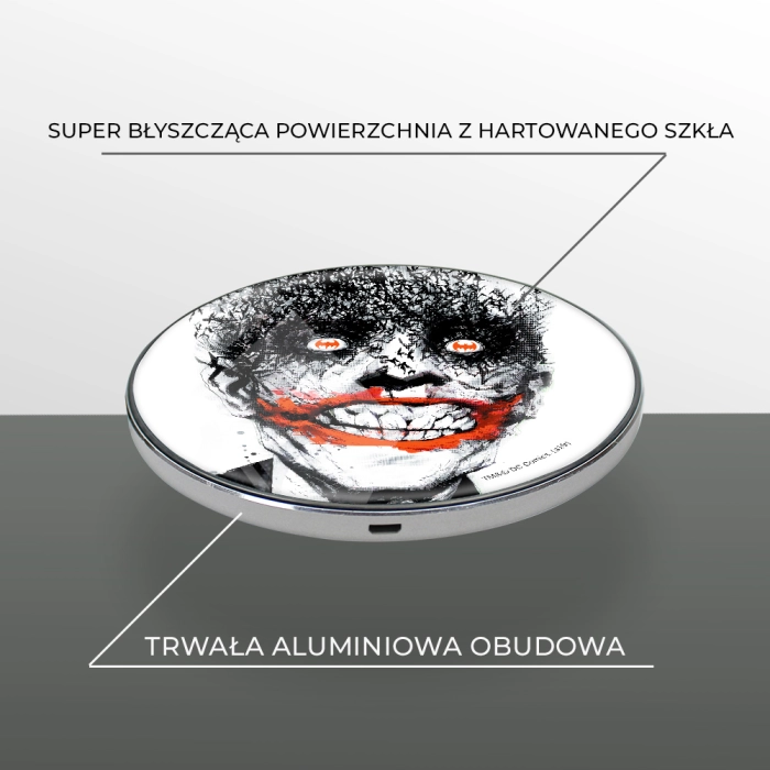 Indukční nabíječka Jocker DC Comics - licencovaný produkt