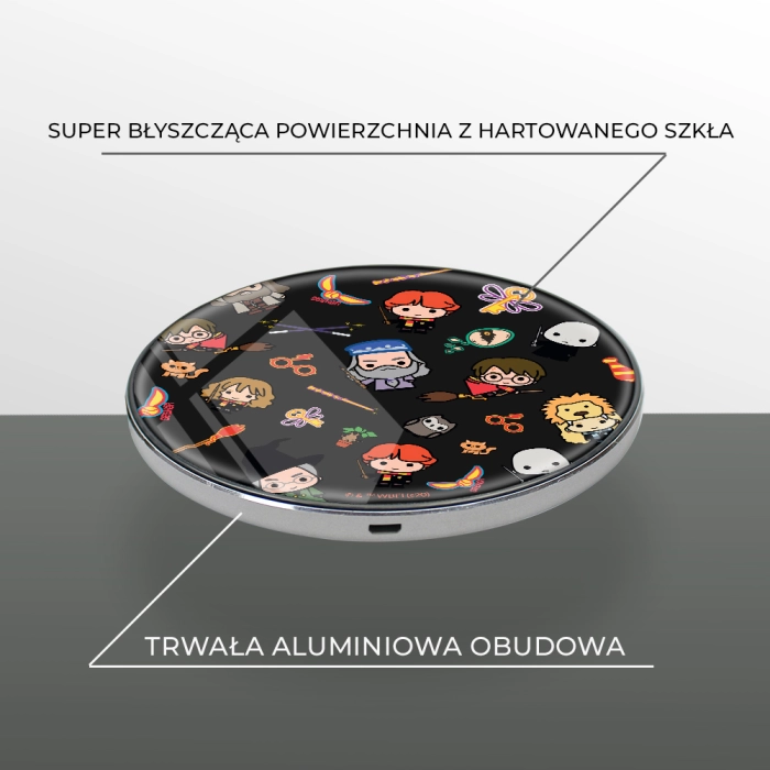Indukčná nabíjačka Harry Potter Hogwarts - licencovaný produkt