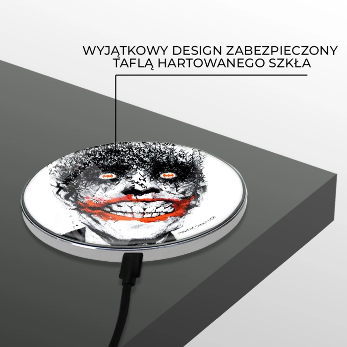 Indukční nabíječka Jocker DC Comics - licencovaný produkt