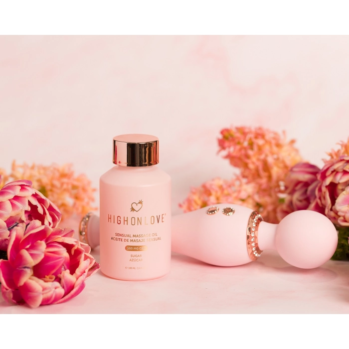 High On Love Gift Set luxury objects with the addition of CBD 500mg