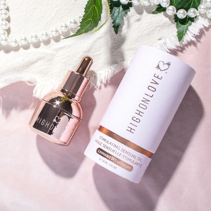 High On Love A sensual and stimulating massage oil