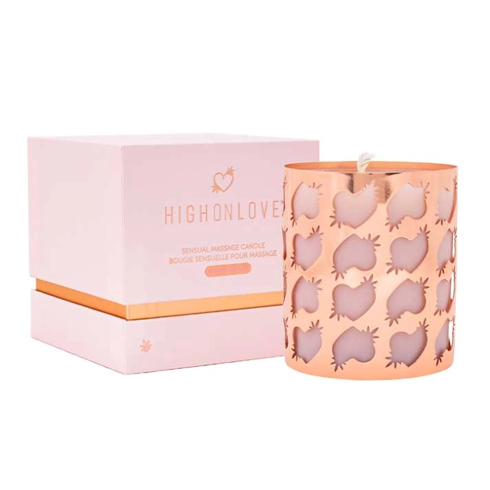 High On Love Sensual massage candle