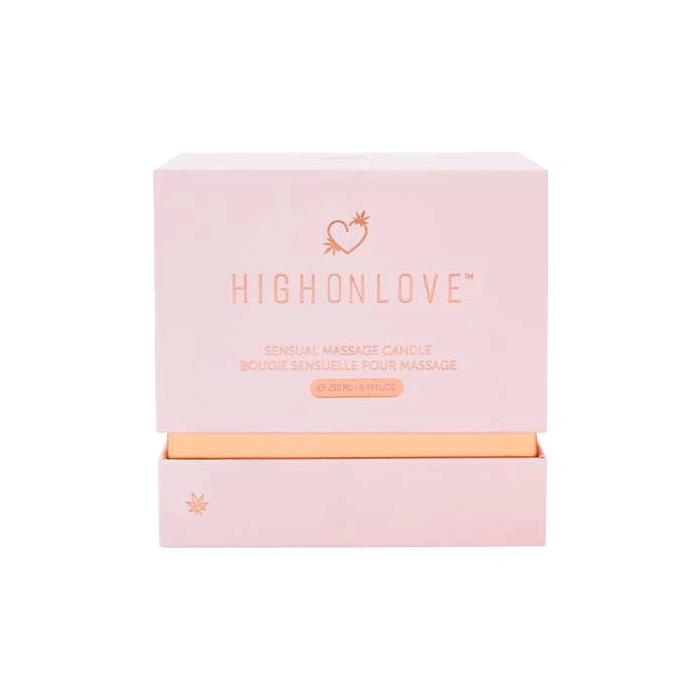 High On Love Sensual massage candle