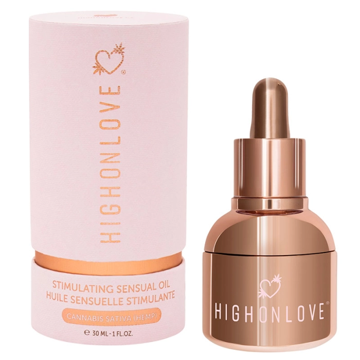 High On Love A sensual and stimulating massage oil