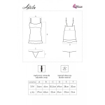 Adsila L/XL chemise + thong underwear set
