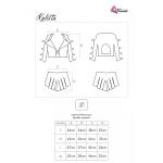 Women's Policewoman Costume (6 Pieces) L