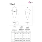 Chameli Chemise + Thong Lingerie Set - XL