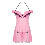 Chameli Chemise + Thong Lingerie Set - XL