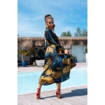 Handis Aquareel Collection bathrobe - one size