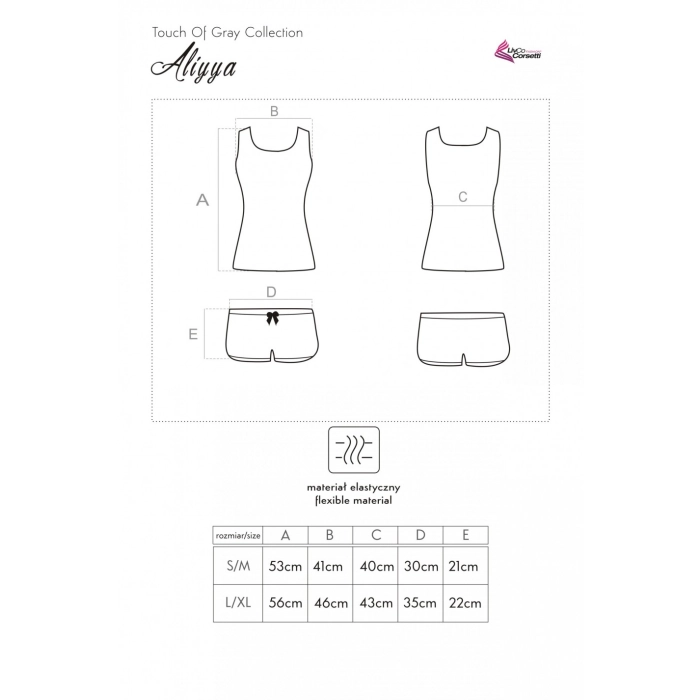Women's two-piece pajamas Aliyya L/XL