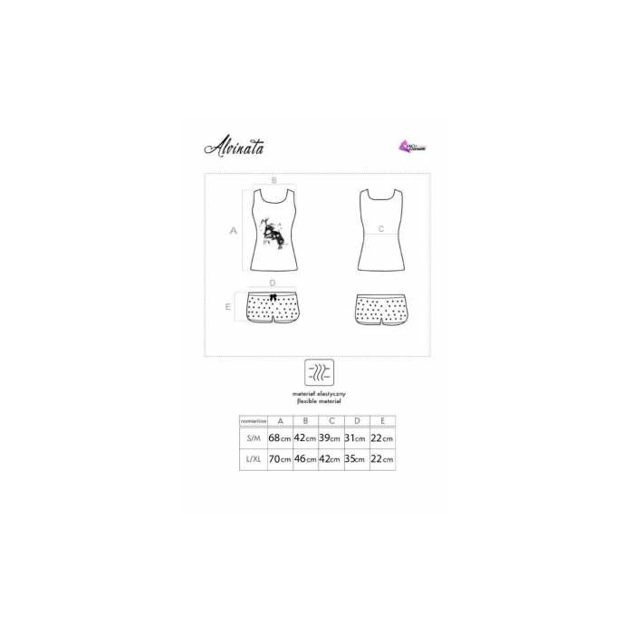 Women's cotton pajamas Alvinata L/XL
