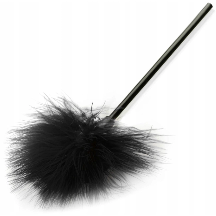 Erotic black feather