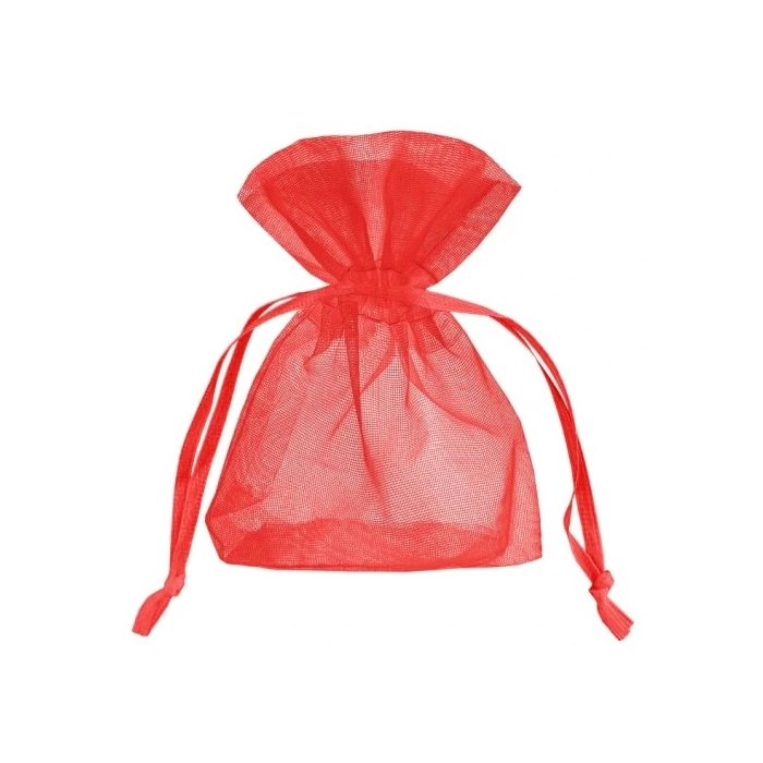 Organza bag 10 x 15 cm - Red