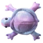 A turtle filled with sand small