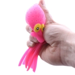 Anti-stress squeezable octopus
