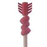 Hearts and Arrow Pencil with Eraser