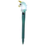 LED illuminated unicorn pen