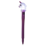 LED illuminated unicorn pen