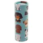Dog Brigade wooden crayons (12 pieces) in a tube