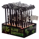 Glow in the dark dinosaur skeleton pencil with eraser