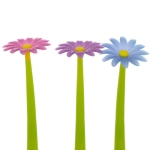 A fine-liner pen - a flower that changes color under the influence of UV rays