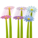 A fine-liner pen - a flower that changes color under the influence of UV rays