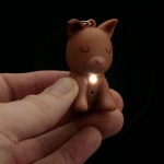 Dog keychain with sound and LED Dog Squad Brigade