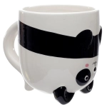 Mug with an inverted panda head
