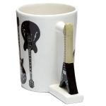 Electric guitar mug